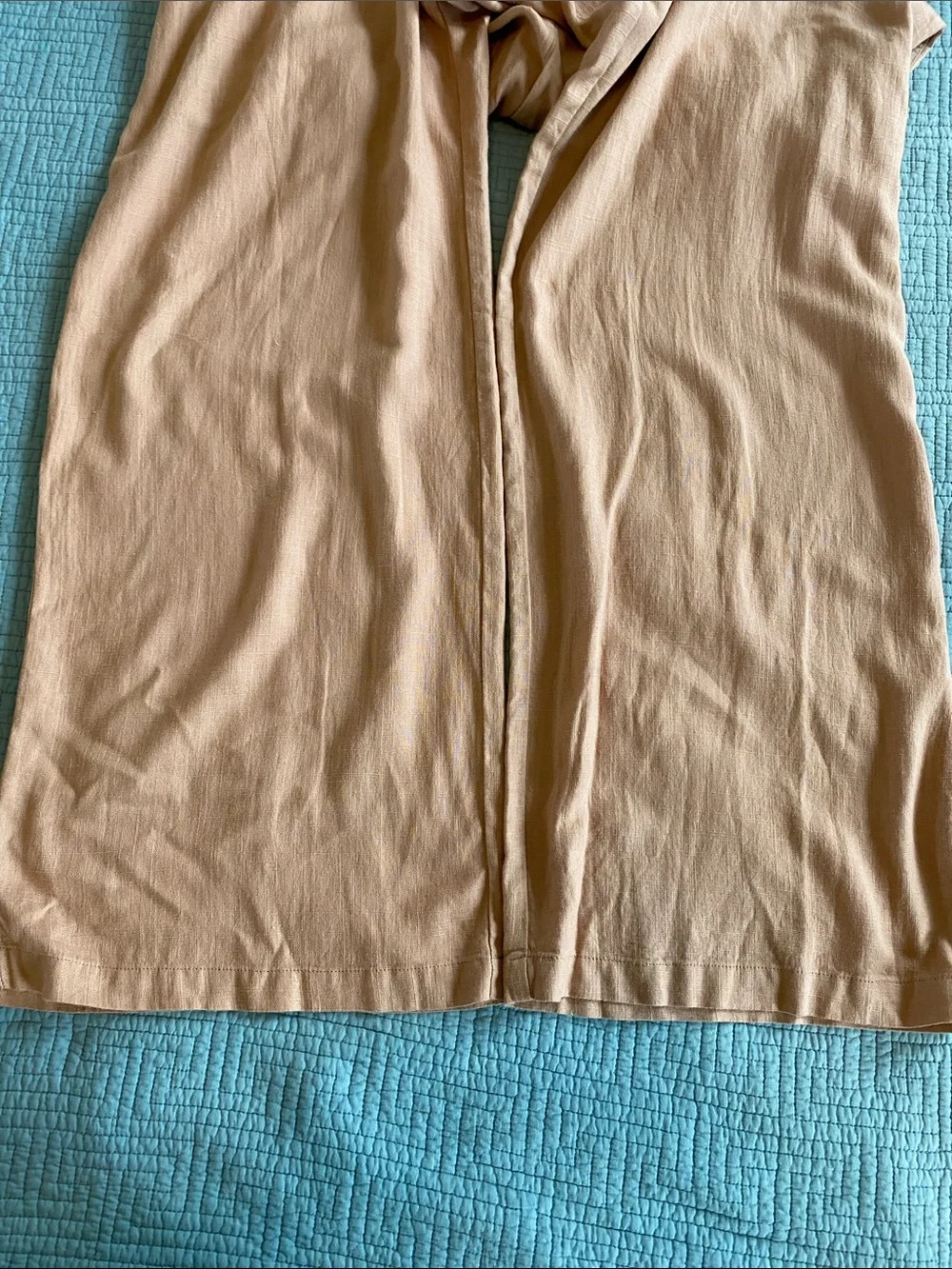 wild fable Wide-Leg High-Rise Pants in Light Brown